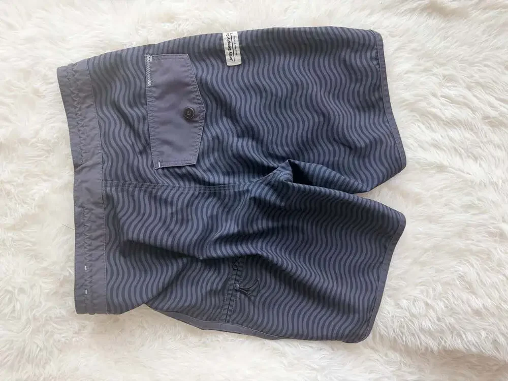 Jetty Supply Co. Wave Print Performance Board Shorts
